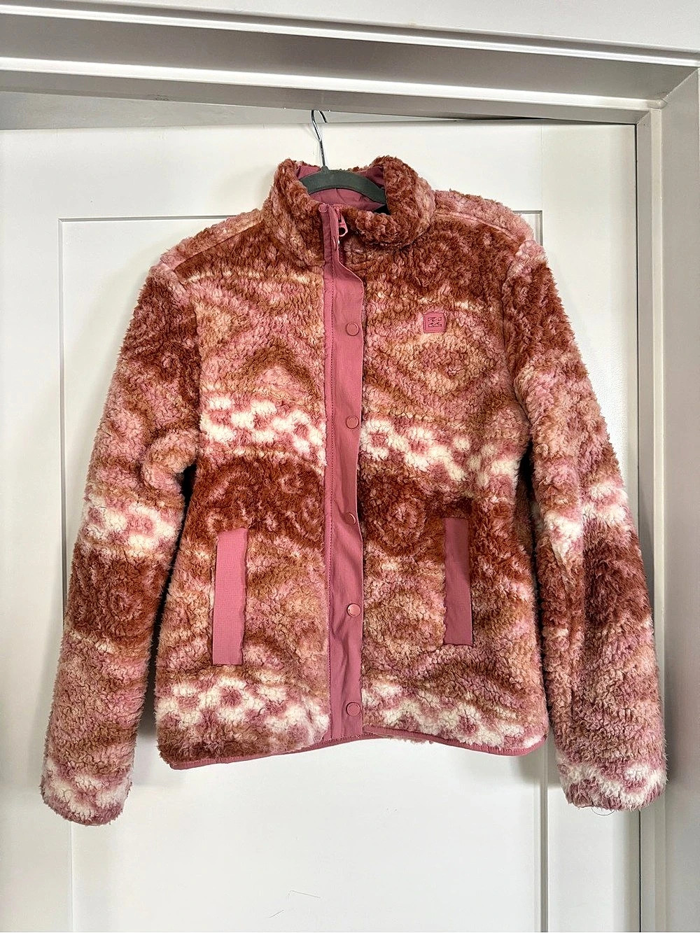 Billabong Printed Sherpa Fleece Jacket